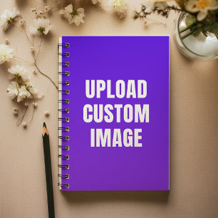 Cuaderno Subir imagen personalizada: agregue la suya para i
