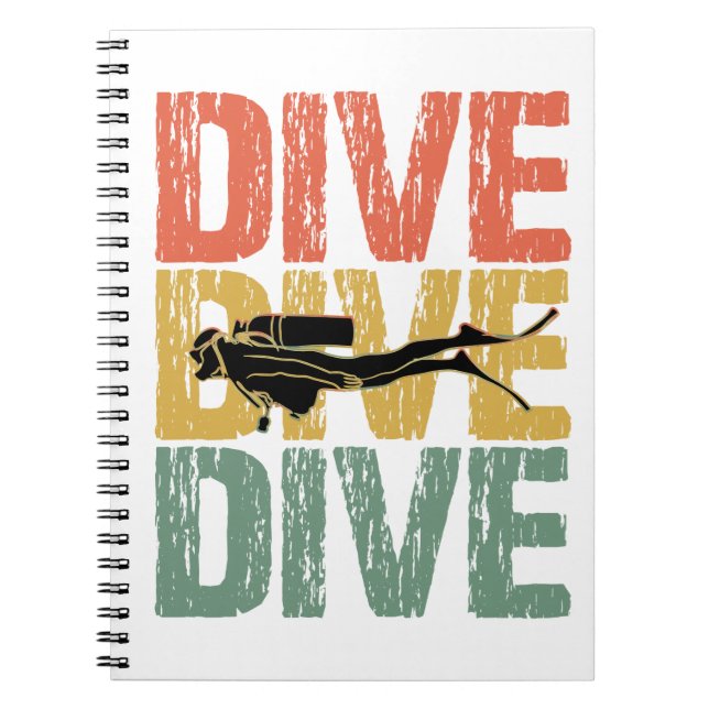 Cuaderno Submarinismo Buceo Submarino Buceo Scuba (Frente)