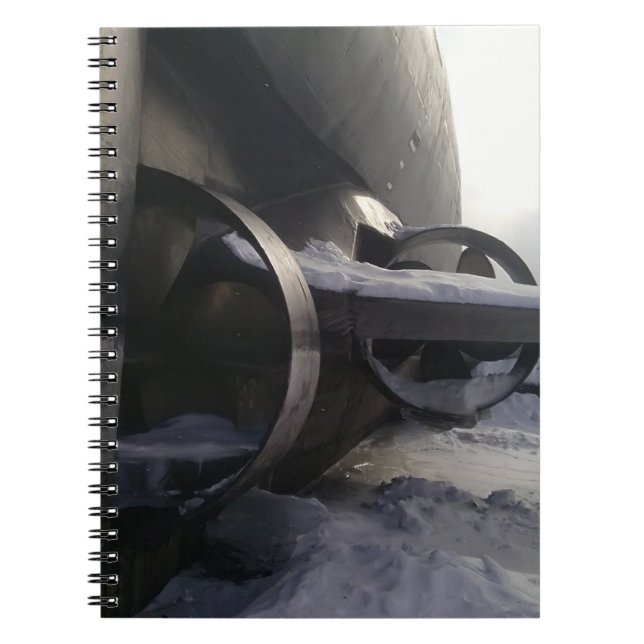 Cuaderno Submarino antiguo (Frente)