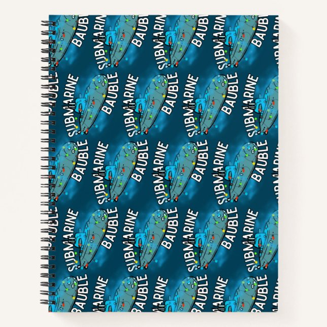 Cuaderno Submarino, bauble, navidades (Anverso)