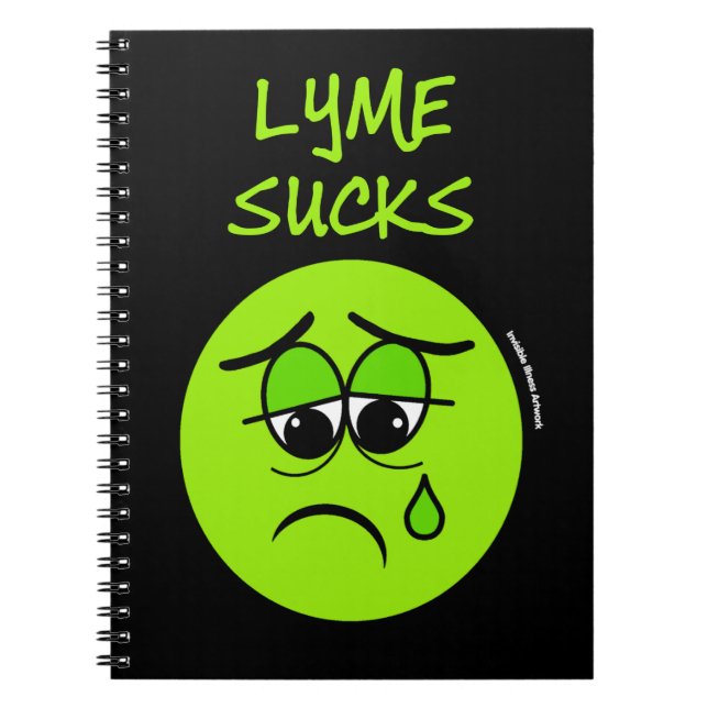 Cuaderno SUCKS... Lyme (Frente)