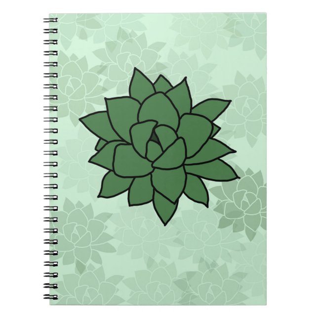 Cuaderno Suculenta puntiaguda (Frente)