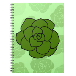 Cuaderno Suculenta redondeada