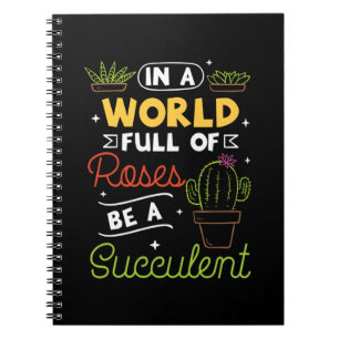 Cuaderno Suculentas plantas