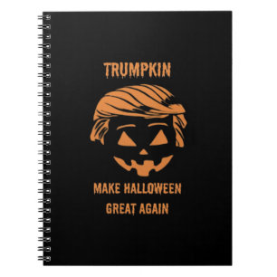 Cuaderno Sudadera, Trumpkin, Halloween Merch Classic