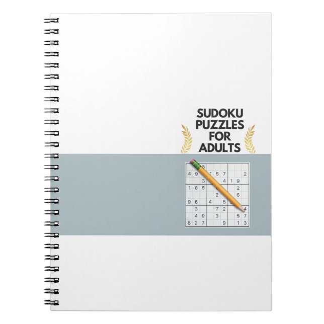 Cuaderno Sudoku mental: Rompecabezas para endurecerte (Frente)