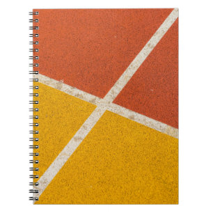 Cuaderno Suelo amarillo y naranja