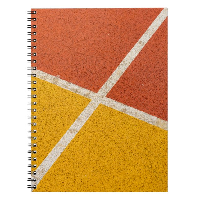 Cuaderno Suelo amarillo y naranja (Frente)