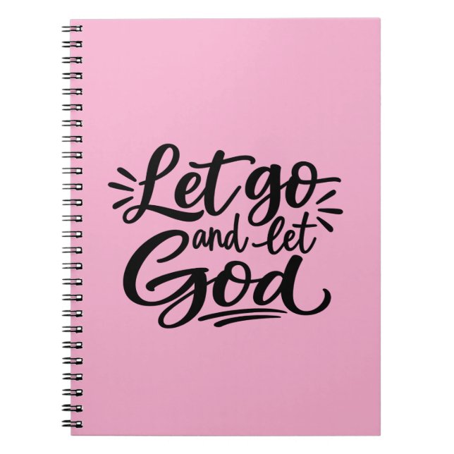 Cuaderno Suelta y deja que Dios (Frente)