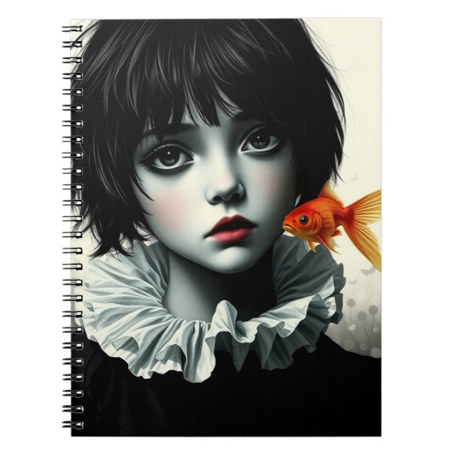 Cuaderno Sueño con un pez | Diario de bloc de notas (Frente)