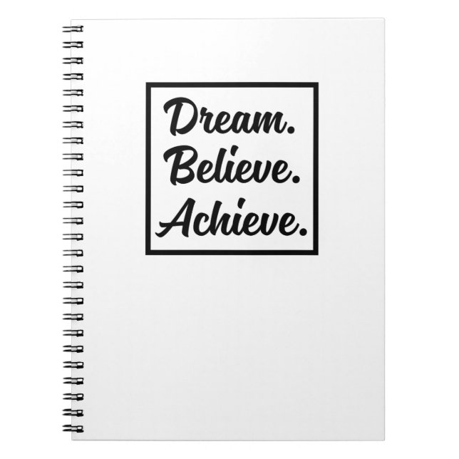 CUADERNO SUEÑO CREER LOGRAR (Frente)