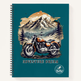 Cuaderno Sueño de aventura: Viaje en bicicleta de Leyenda