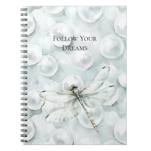 Cuaderno Sueño de libélula azul chic