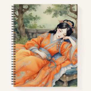 Cuaderno Sueño de Seda Naranja