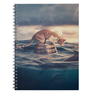 Cuaderno Sueño de siesta de gato o pesadilla