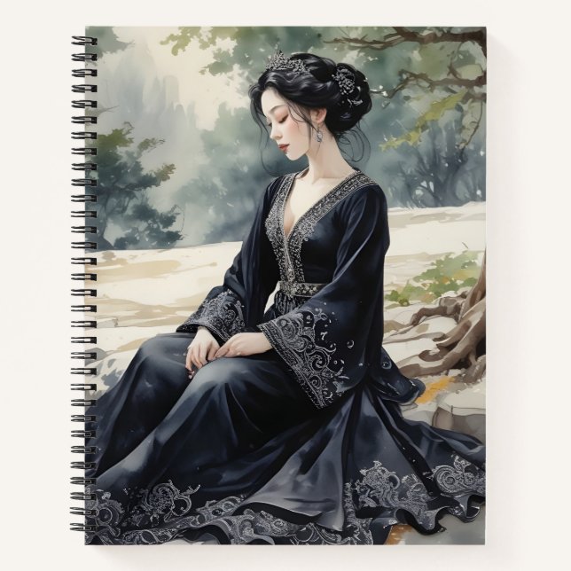 Cuaderno Sueño en el Jardín de Jade (Anverso)