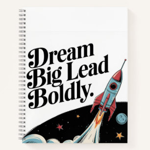 Cuaderno Sueño grande, plomo audaz