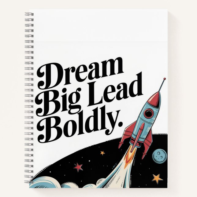 Cuaderno Sueño grande, plomo audaz (Anverso)