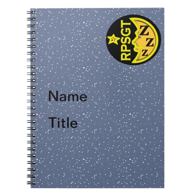 Cuaderno SUEÑO POLYSOMNOGRAPHY de RPSGT por Slipperywindow (Frente)