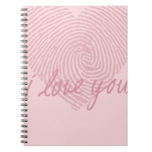 Cuaderno SUEÑO ROSA Te Amo