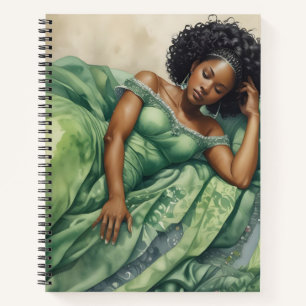 Cuaderno Sueño Verde Esmeralda