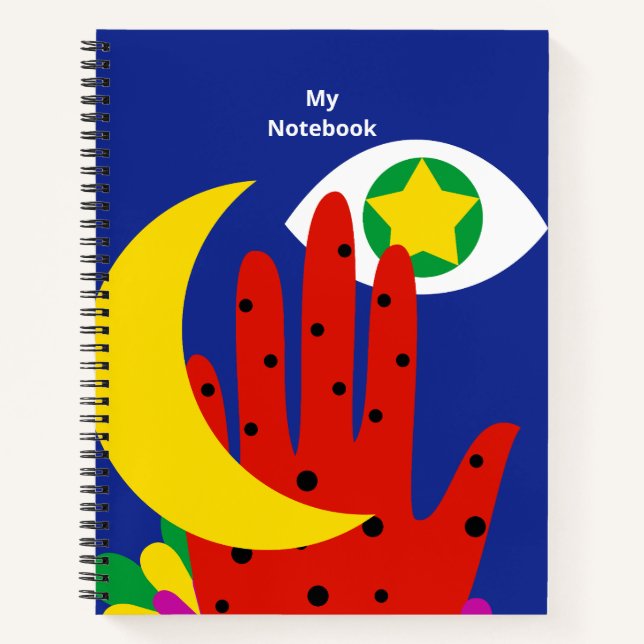 Cuaderno Sueños celestes (Anverso)