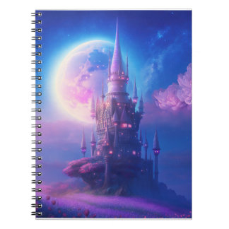 Cuaderno Sueños de castillo iluminados por luna