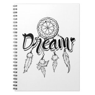 Cuaderno Sueños de Éxito Actitud Cazador de Sueños Motivaci