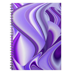 Cuaderno Sueños de flores moradas