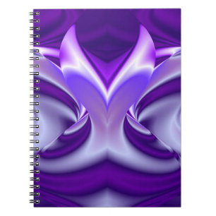Cuaderno Sueños de flores moradas