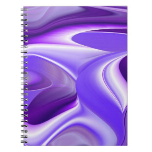 Cuaderno Sueños de flores moradas