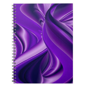 Cuaderno Sueños de flores moradas