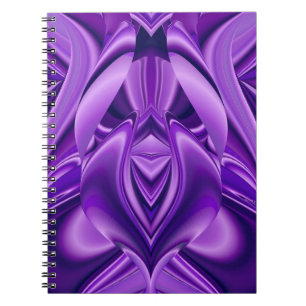 Cuaderno Sueños de flores moradas