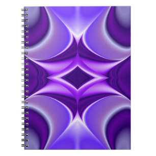 Cuaderno Sueños de flores moradas