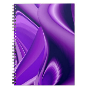 Cuaderno Sueños de flores moradas