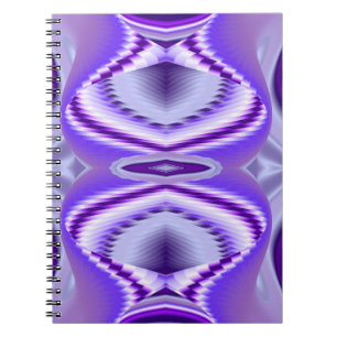 Cuaderno Sueños de flores moradas