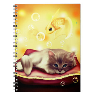 Cuaderno Sueños de gatito