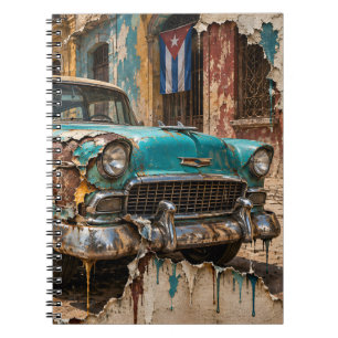 Cuaderno Sueños de La Habana, cromo oxidado