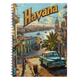 Cuaderno Sueños de La Habana: Un crucero en un auto vintage