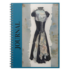 Cuaderno Sueños de LBD: Amantes de la Moda Pequeña Vestimen