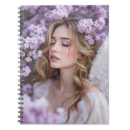Cuaderno Sueños de Lilac - Ángel de la Primavera Serene