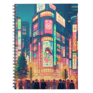 Cuaderno Sueños de neón de Shibuya