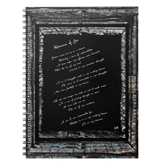 Cuaderno Sueños de pecado (Frente)