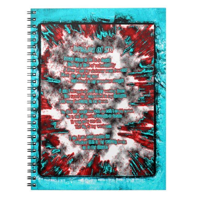 Cuaderno Sueños de pecado (Frente)