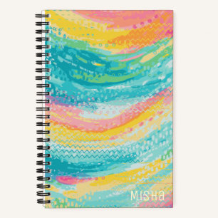 Cuaderno Sueños de piscina de marea tropical