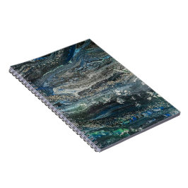 Cuaderno Sueños del mar de pintura abstracta Ocean'20