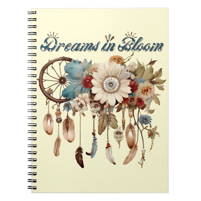 Cuaderno Sueños en flor (Frente)