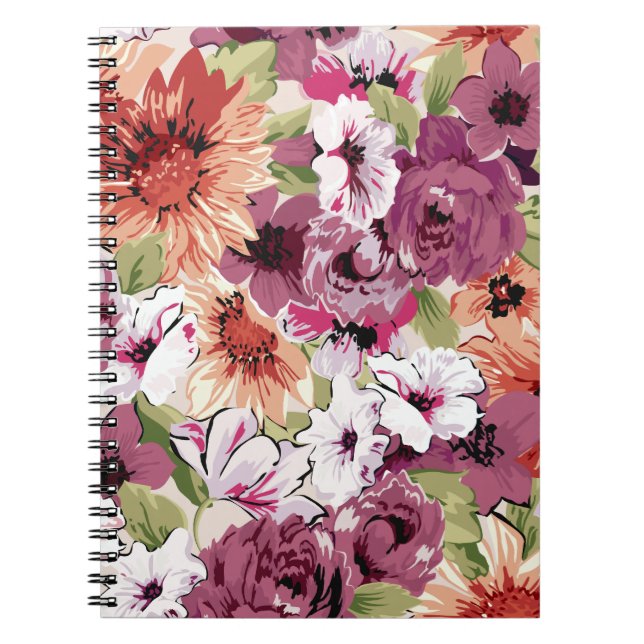 Cuaderno Sueños Florales #3 en Susiejayne (Frente)