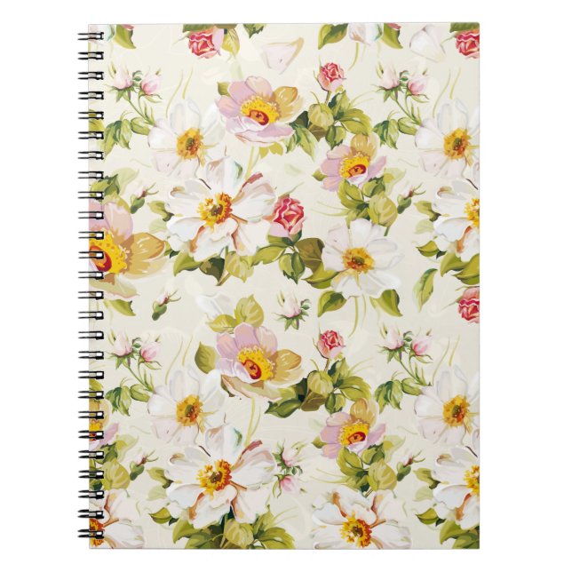 Cuaderno Sueños Florales #8 en Susiejayne (Frente)