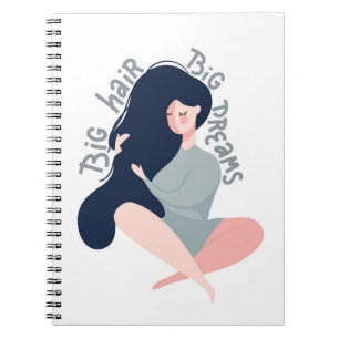 Cuaderno Sueños grandes del pelo grande